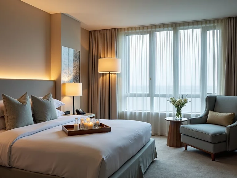optimizing comfort through sensory experiences in guest rooms