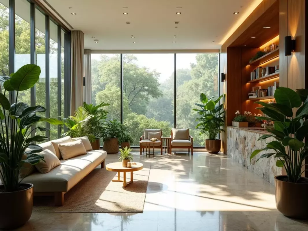 integrating nature into hospitality ambience design