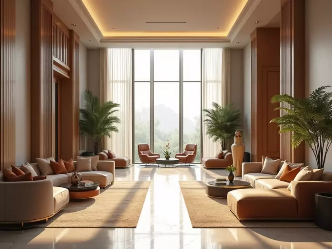 architectural elements that influence hotel guest spaces