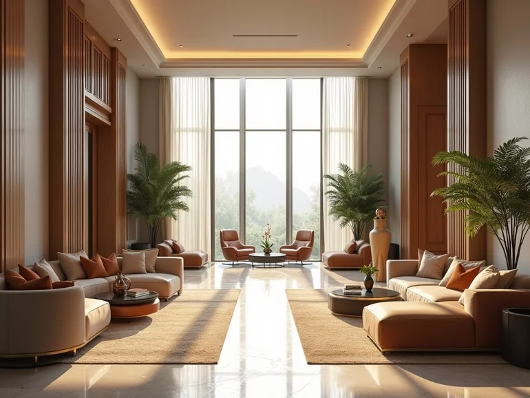 architectural elements that influence hotel guest spaces